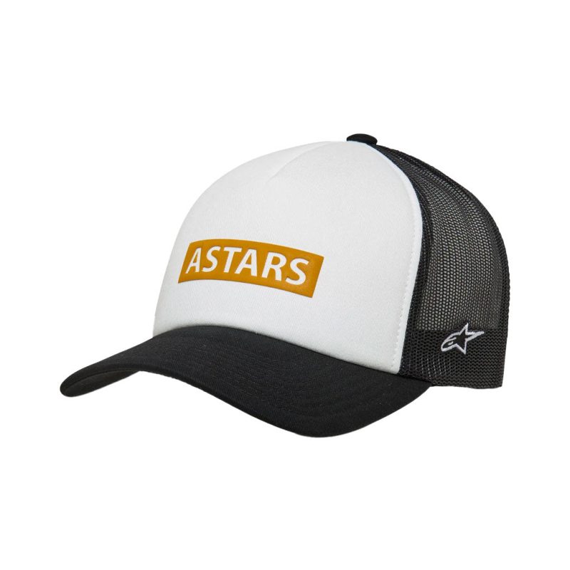 Alpinestars Clarified Foam White Black Trucker Hat