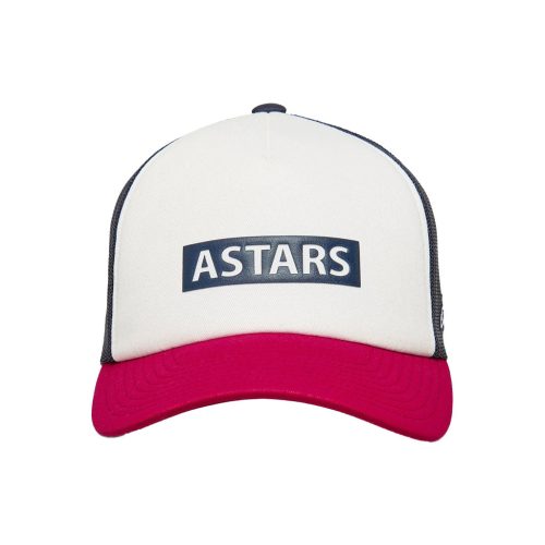 Alpinestars Clarified Foam White Red Trucker Hat 1