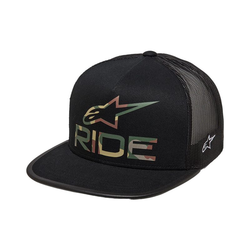 Ride 4.0 Black Camo Trucker Hat 5