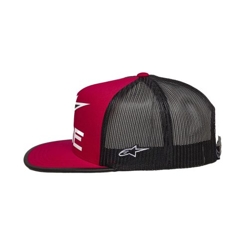 Ride 4.0 Red Black Trucker Hat 3