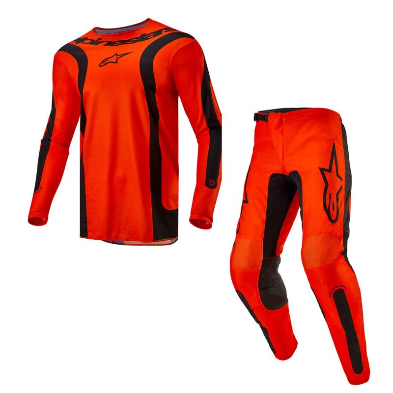 fluid lurv orange black combo