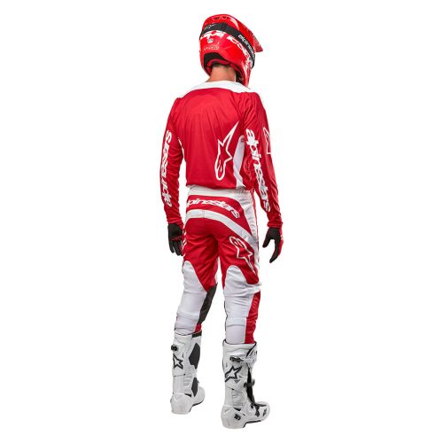 fluid lurv red white full back